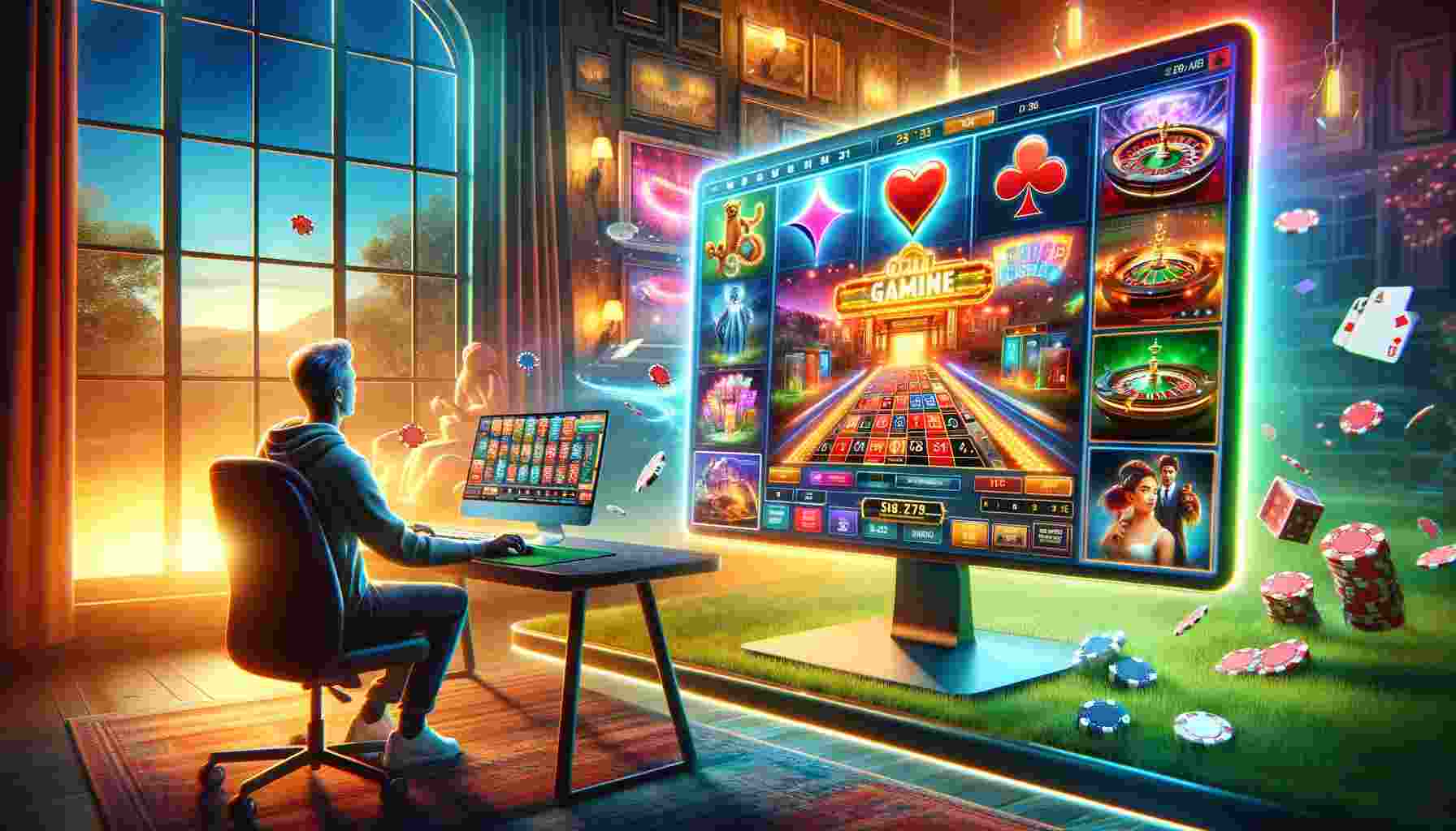 Jeux d&rsquo;argent en ligne : opportunités de gains et risques associés